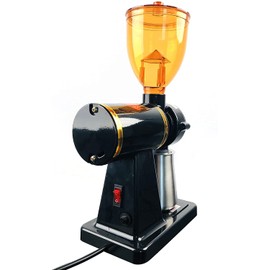 YIYIBYUS Electric Coffee Bean Grinder,Electric Coffee Grinder Professional Bean Home Grind Cafe Spice Mill Blender180W (Black)