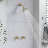 KAPHOME 2 Handles Shower Faucet Set,Tub and Shower Trim Kit
