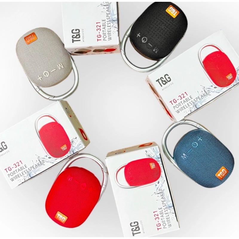 T&G TG-321 Portable Wireless Bluetooth Speaker W/ TWS FM Radio