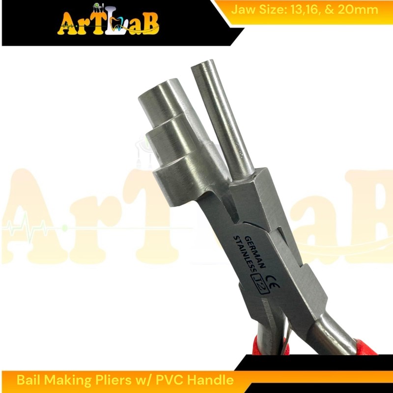 Bail Making Pliers with PVC Grip Handle | for Making
