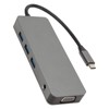USB C Hub USB C to 3USB 2xHDTV VGA USB