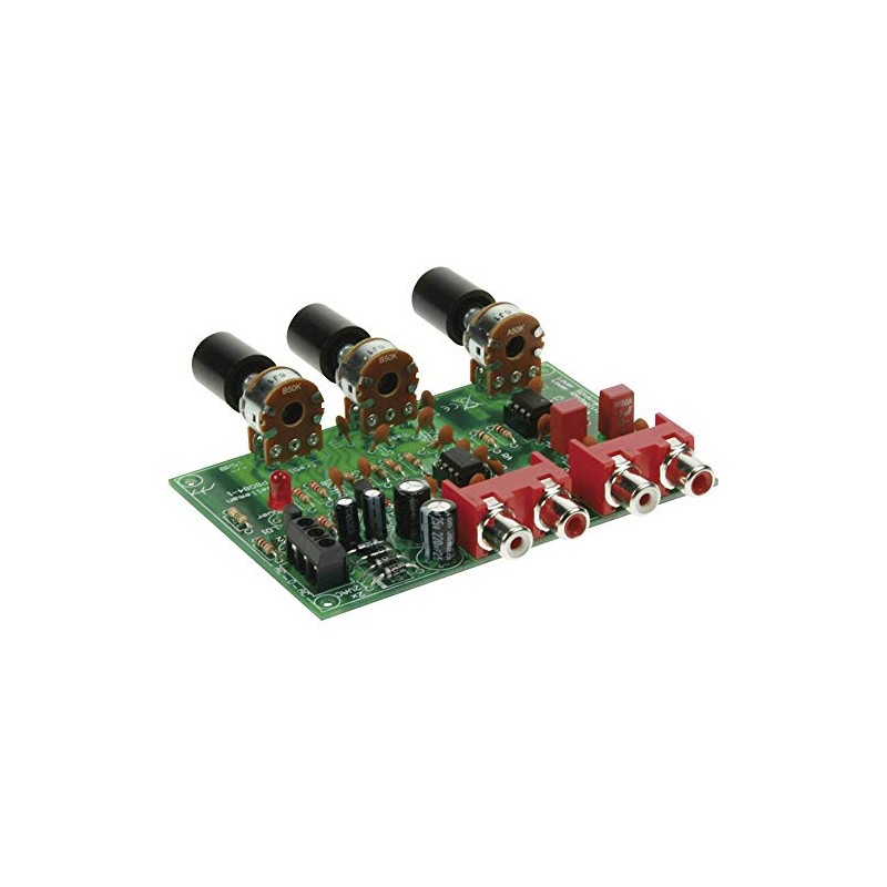 Velleman K8084-Vorverstärker, Lautstärke- und Tonregler