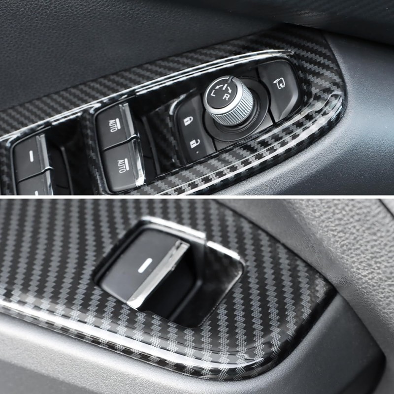 INTGET 4PCS Window Switch Panel Covers for 2024 2025 Subaru