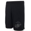 Armed Forces Gear Marines Men's PT Shorts (Black, MD)