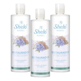 Restaurador Para Cabello Maltratado Shelo Nabel® 265ml. 2pzs