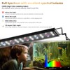 GLOWRIUM Aquarium Light, LED Full Spectrum Freshwater Fish Tank, Daylight/Moonlight