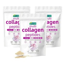 3pc Micro Ingredients Péptidos Multicolágeno Polvo Biotina                                                                                            