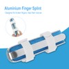 4-Sided Finger Splint, Aluminium Finger Support Brace Finger Stabilizer with
