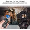 Byged Motorized Pan Tilt Head, 100m Wireless Control, 360 Degree