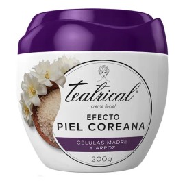Crema Facial Efecto Piel Coreana 200g Teatrical