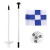 Golf Flagpole Portable 3 Feet Golf Flag Pole Flag Hole