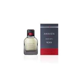 TUMI AWAKEN DISTILLED [08:00 GMT] - Extrait De Parfum Fragrance for Men - Stimulating Cologne with Woody Notes - 3.4 oz
