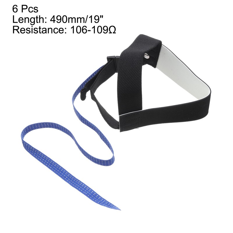 sourcing map 6pcs ESD Anti Static Foot Heel Straps Anti