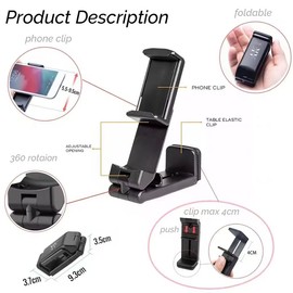 Handsfree Travel Essentials Phone Mount - Universal Airplane in Flight Phone Holder with 360 Degree Rotation - Portable and Adjustable Aussie Kangaroo