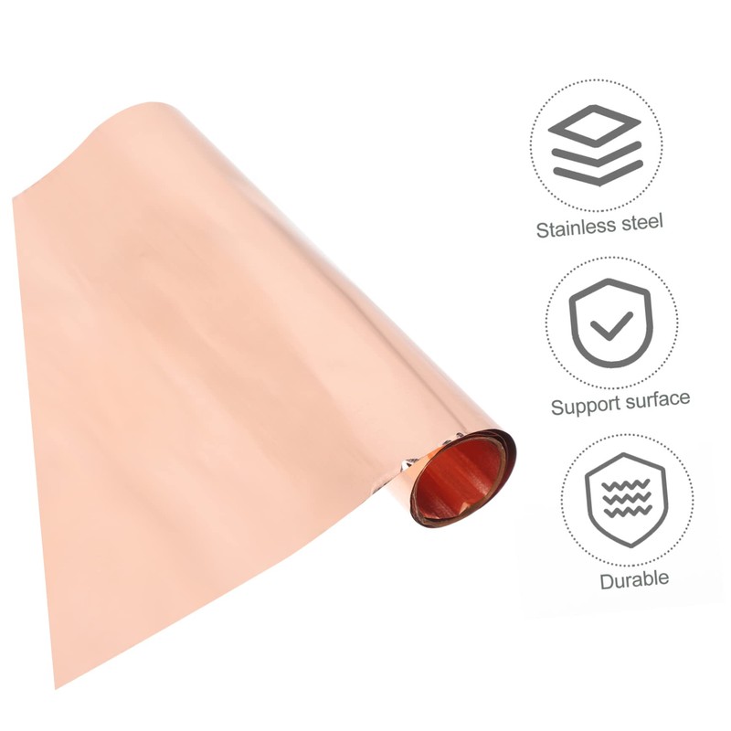 Gatuida 6rolls Copper Foil Sheet Versatile Plate for Electrical Repairs