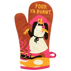 Blue Q Food Ya Burnt Oven Glove, 1 EA