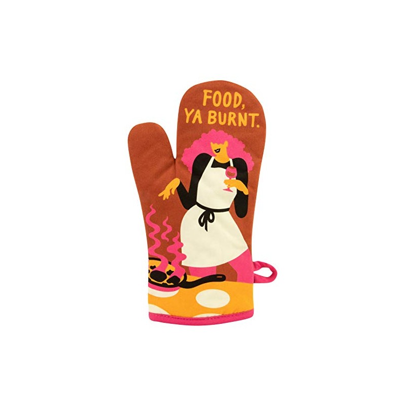 Blue Q Food Ya Burnt Oven Glove, 1 EA