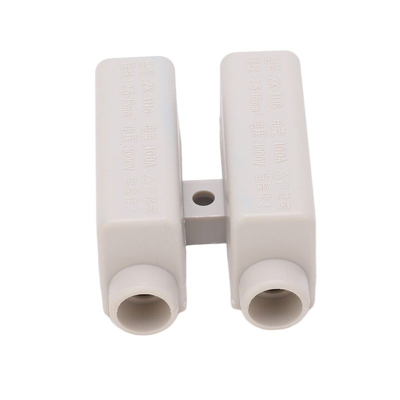 4pcs ZK 1116 Wire Connector 1000V 100A Brass Conductor 2