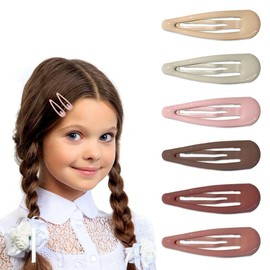 30 Stk Haarspangen, 3 cm Haarspangen Mädchen, Barrette Haarspange, Haarspangen für Mädchen, Haar Clips Metall, Haarspangen Kinder. (Mehrfarbig)