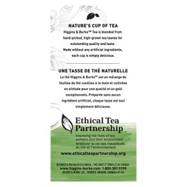 Higgins & Burke Forest Valley Green, Lemongrass Green Tea, 20 Tea Bags (Pack of 1)