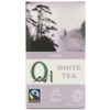 Qi Organic Fairtrade White Tea 25 Bags