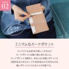 [Kiocciola] Mini Wallet Clasp Purse Tri-fold Genuine Leather Compact Wallet
