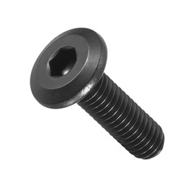 METALLIXITY Flat Head Hex Socket Cap Screws Bolts(M6-1x20) 20Pcs, 304 Stainless Steel Hex Socket Furniture Bolts Screws - for Furniture Woodworking Project, Black