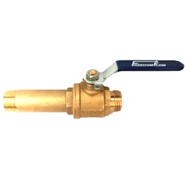 Freedom Flow Brass Water Heater Drain Valve--LOOK at my insides!!!!