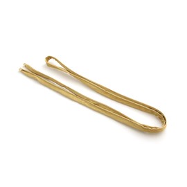 VINGTAINE H7338-G- Shiny Wire, Pony Cord, Headband Hairband, Arrangable, Fashionable, Trend, Casual, Gold