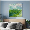 CP CANVASPATH Green Wheat Fields, Auvers by Vincent Van Gogh