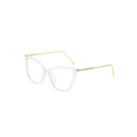 2022 Clear fashion glasses women summer outdoor gafas cat eye wholesale eyewears metal large frame oculos