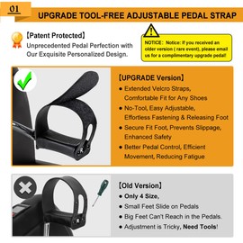 GOREDI Under Desk Bike Pedal Exerciser, Portable Mini Exercise Bike with LCD Display for Home/Office, Desk Cycle for Leg/Arm with Handle, Leg Exerciser While Sitting for Seniors (Black)