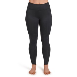 Tommie Copper Women's Pro-Grade Leggings with Knee Support | UPF 50, Breathable Compression for Sports & Daily Muscle Support - Black - Large