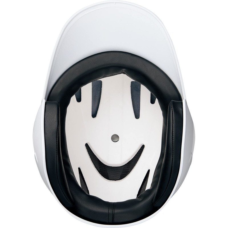 ZETT BHL180 Baseball Hard Hitter Helmet Pro Status, White (1100)