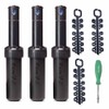 Riegopro Rain Bird Pack 3 x Sprinklers 5004-PC, Range 7.6