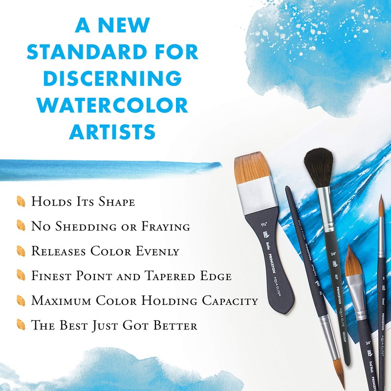 PRINCETON Aqua Elite Series P4850 Round Size 2 Short Handle