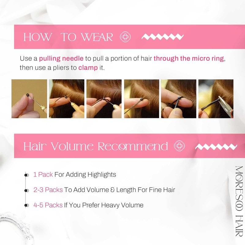 Moresoo I Tip Hair Extensions Ash Brown Human Hair Extensions