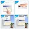 Solar Lights Outdoor Motion Sensor [138 LED/6 Packs] Solar Security