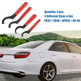 A ABSOPRO Coil Over Wrench Adjustable Shock Spanner Wrenches Tool (Set of 4)