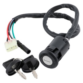 Carbhub Ignition Switch w/Keys for Honda TRX250 Recon TRX250EX Sportrax TRX250TE Recon ES TRX250TM Recon Sportrax 400 TRX400EX 2x4 TRX250X FourTrax 200 TRX200