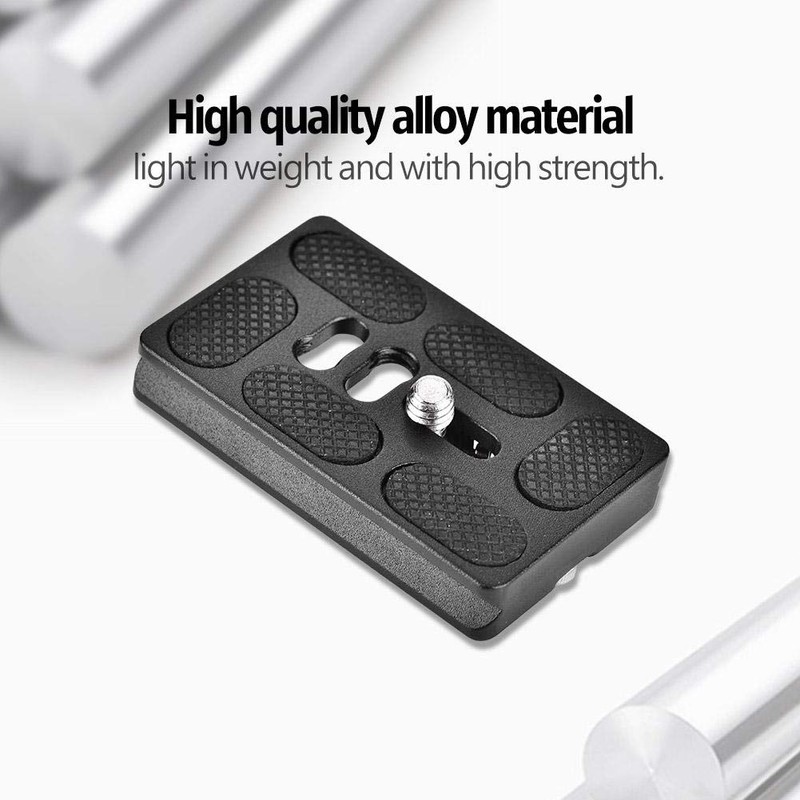 Quick Release Plate with 1/4 Inch Screw Attachment 40/50/60/70/100 mm