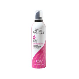 EBIN NEW YORK Braid Formula Setting Mousse (12.49 oz, Sweet Almond Oil)