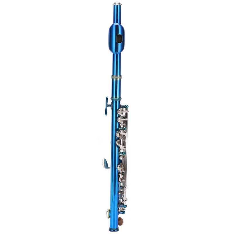 Piccolo Flute Cupronickel Blue +E Key French 6 Holes Piccolos