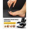 BEZOX Toenail Clippers for Seniors – Upgraded Long Handled Curved