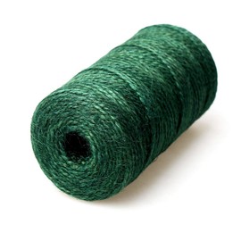 656 Feet/200m Green String, Garden Twine Jute Rope Natural String Rope Hemp Rope Jute Valentine Gift Twine String for Gardening, Floristry, Bundling, DIY Crafts, Gift Wrapping(100m/Roll)