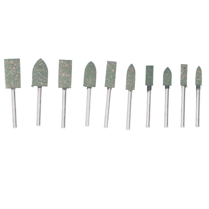 100Pcs Rubber Grinding Head Polishing Bit Various Sizes Accessory Set