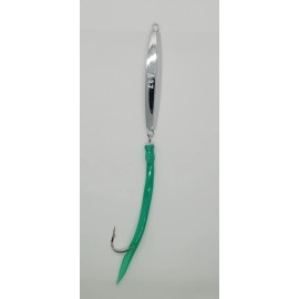 Bass Pro Shops 3 New Ava Diamond Jigs 1,2,3oz Split Tube Tails Bluefish Striper Jigging Casting