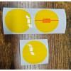 GajetX 3x Universal 2 inch Fog light yellow vinyl tint