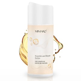 Mimaro® Nourish & Repair Shampoo – mit Kaschmir Extrakt & Pro-Vitamin B5 – für seidigen Glanz – silikonfrei – 130 ml