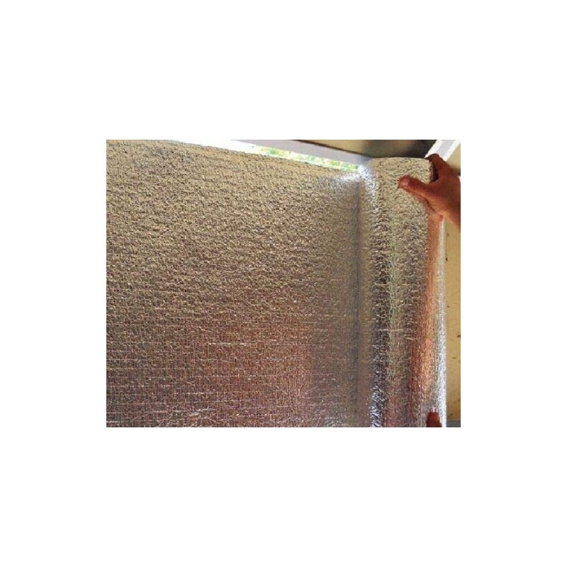 Supershield Reflective White Single Car Garage Door Insulation Foam Core